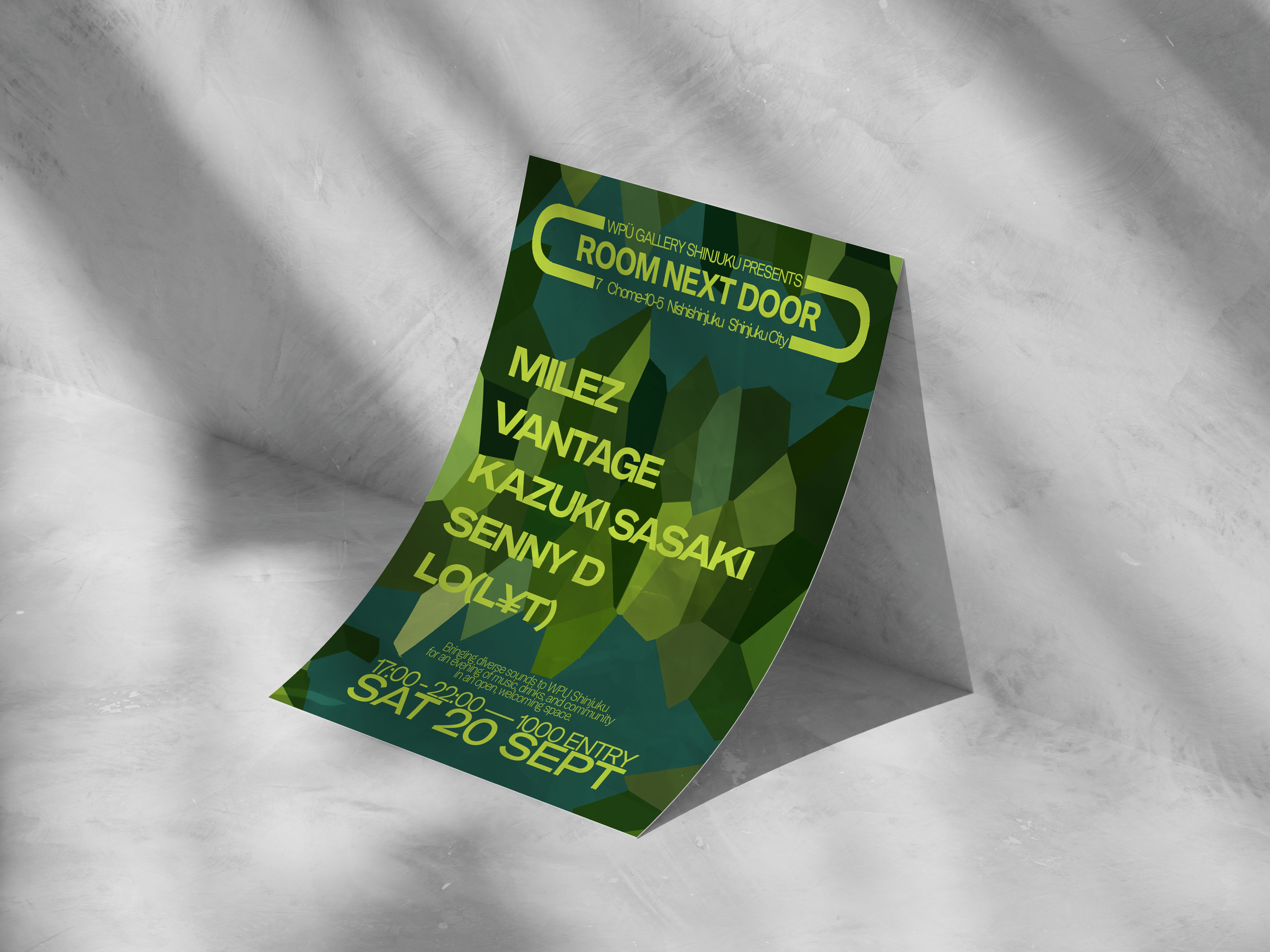 WPÜ Shinjuku Poster 4